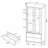 2-Drawer Tall Accent Cabinet With 2-Doors