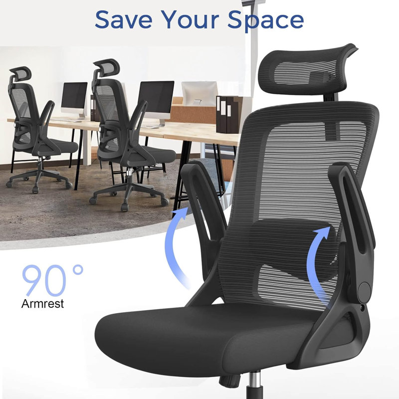 Inbox Zero Office Chair, Black