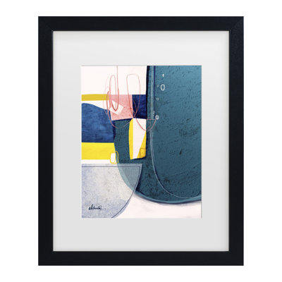 Bolog Ishita Banerjee Fields 2 Matted Framed Art