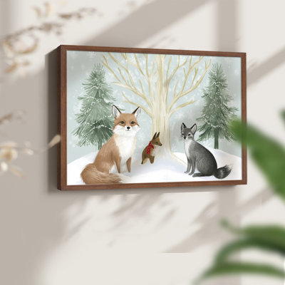 Chirstmas Art-CCII -Framed Print - Restickable