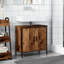 Akia 60cm Single Bathroom Vanity Base Only-2098639579