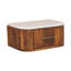 Burstyn 44cm W Solid Wood Bedside Table