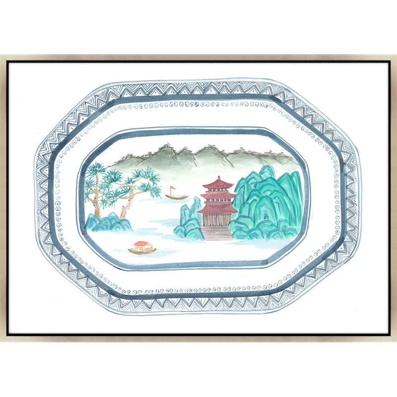 Visions III Print by Helen Parker, 25.5" H x 33.5" W x 1.5" D, Image Brush Gel