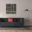 «Epic Graffiti» «Woven Journey 4» par Chariklia Zarris, art mural sur toile, 37 po x 37 po-116329958