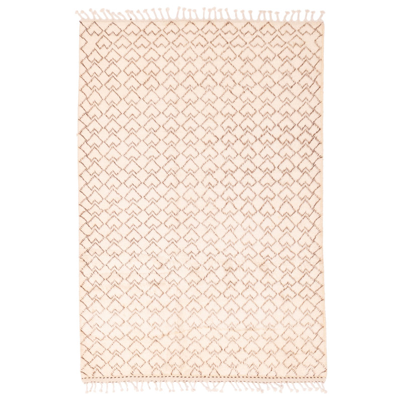 Tapis crème Pak Finest Marrakesh 4 pi 2 po x 6 pi 1 po