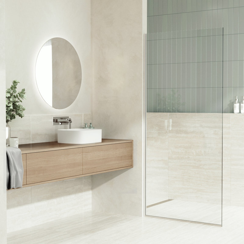 VIGO UltraThin™ 16-in L x 14-in W Matte White Matte Stone™ Vessel Rectangular Minimalist Bathroom Sink