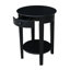 Table de bout en bois massif avec rangement Manatuto-1334003205