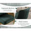 47cm H Velvet Upholstered Metal Accent-944942049