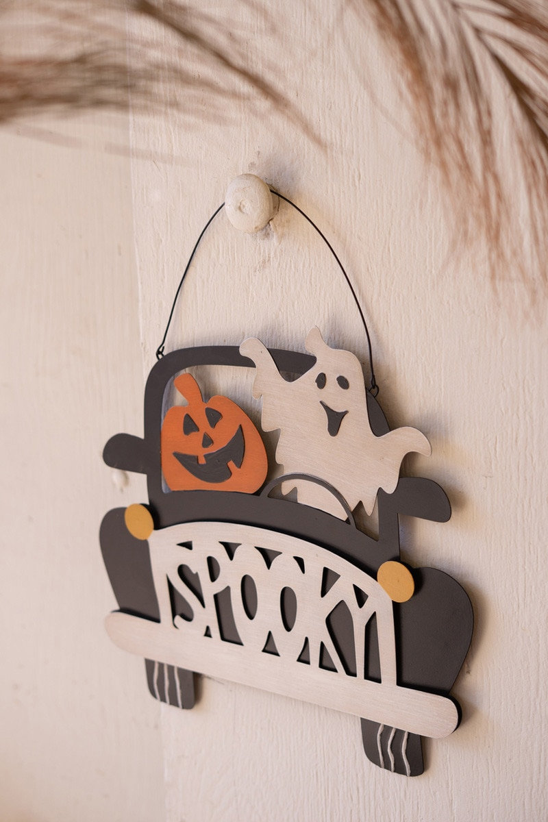 Halloween Spooky Door Sign
