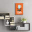 «Coffee Time Orange» par - Impression sans cadre-910901400