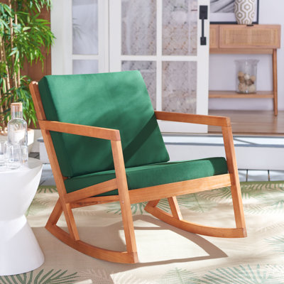 Chaise berçante de patio Cormach Mathew