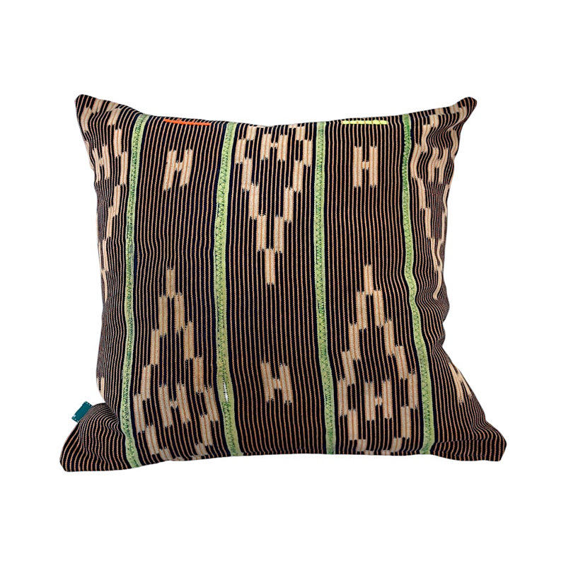 Coussin africain - Orange, Orange