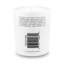 Bougie en cire noire et noix de coco naturelle-111112996