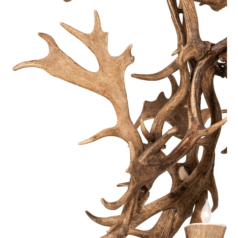 Rustic Lodge 12 - Light Chandelier