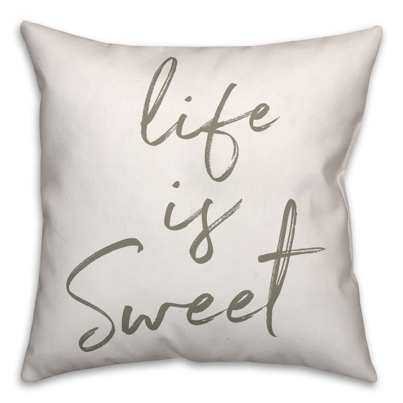 Coussin Life Life Is Sweet