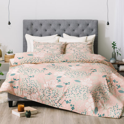Modern & Contemporary Polyester Floral Comforter