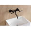 Robinet de salle de bain mural 2 trous Kingston-99099774