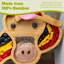 Tiny Dining - Children's Bamboo Suction Unicorn Dinner-63342618