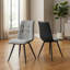 Benedick Kitson Tufted Side Chair in Grey