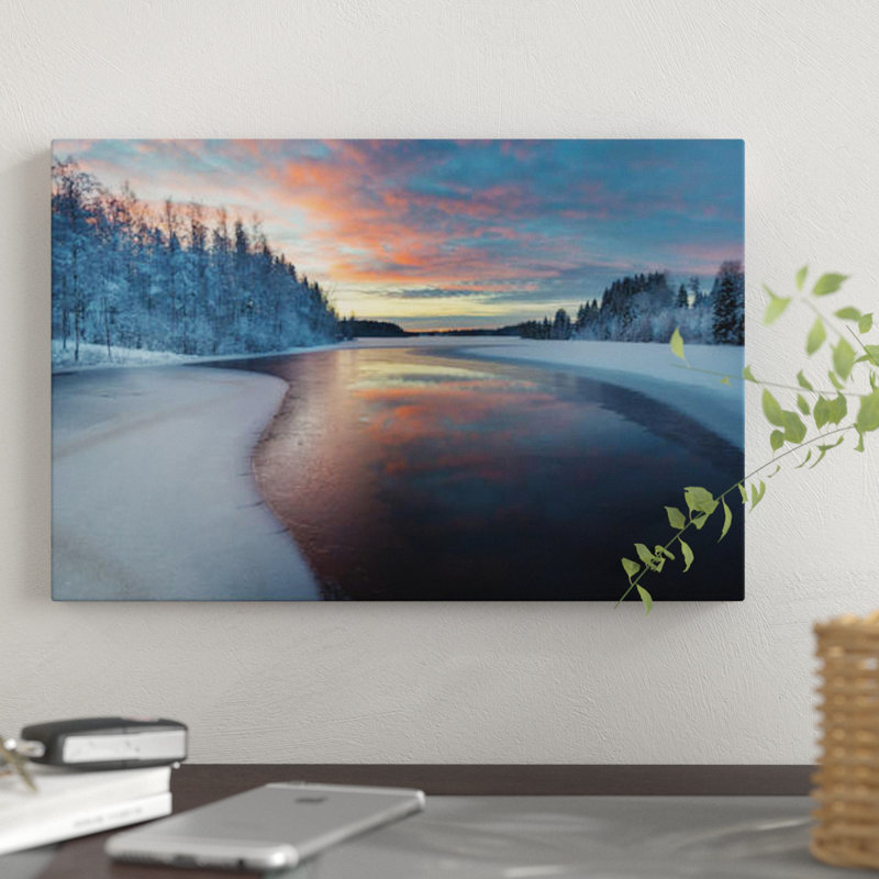«Nature II» par Andreas Stridsberg, impression sur toile, H 18 po x l 26 po x P 1,5 po, Toile tendue, Pas de tapis