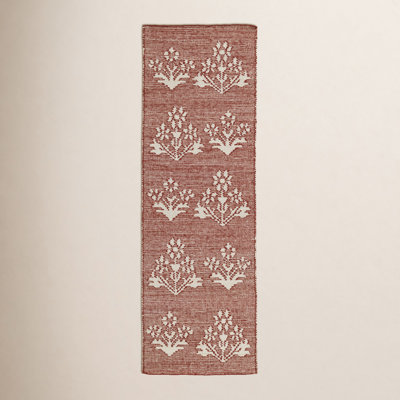 Heidi Botanical Flatweave Jute Rug