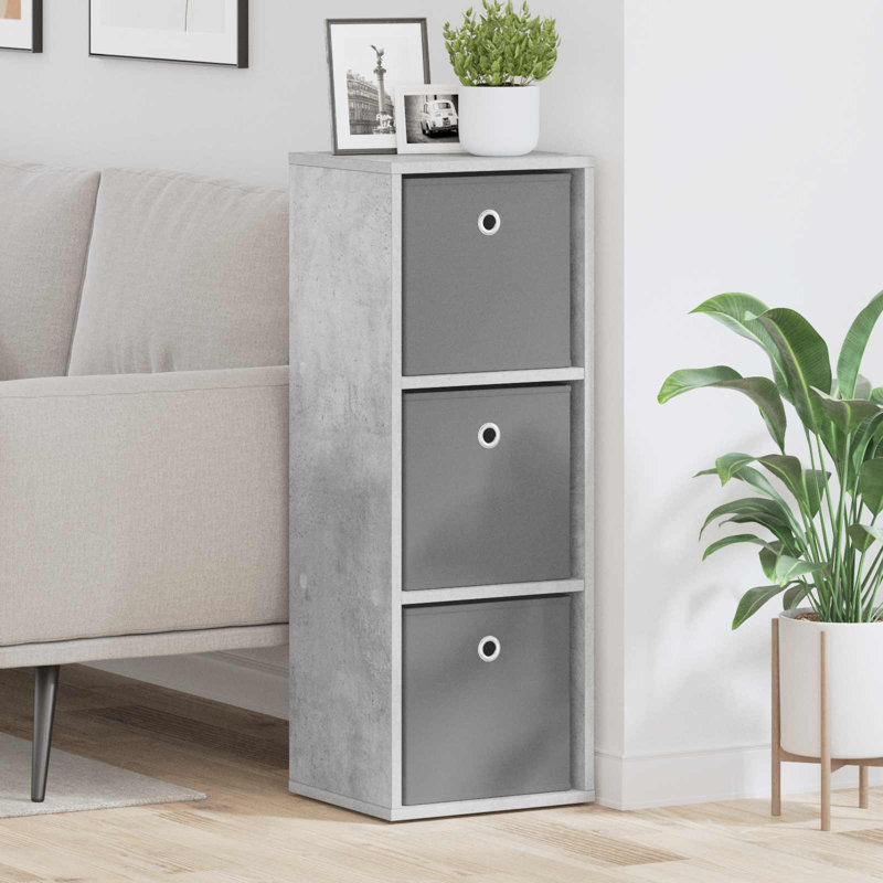 30.5cm Sideboard, Concrete Grey