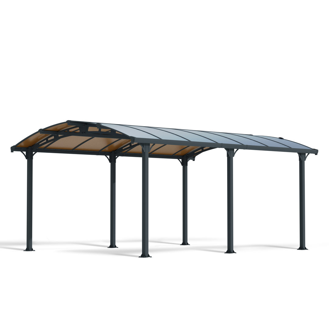 500 cm x 400 cm Pavillon aus Metall