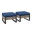 Repose-pieds d'extérieur avec coussin-1151079681