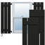 Volets en composite à deux planches EnduraCore l 11 1/4 po x H 77 po, noir (par paire - quincaillerie non incluse)-134567373
