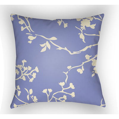 Chinoiserie Floral Indoor/Outdoor Throw Pillow