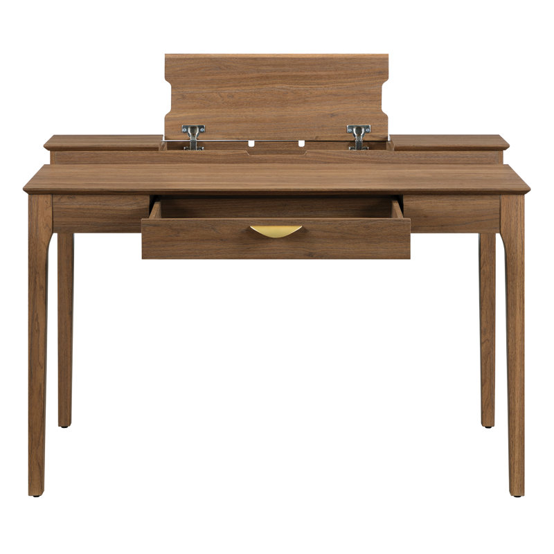 Bureau avec étagère de rangement Angelina