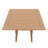 Laguna 5-Piece Square Table Folding Highback Chair Dining Set-110479627