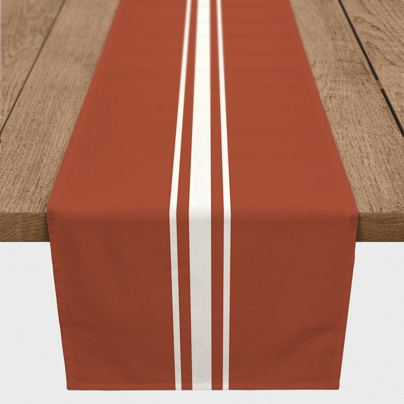 Chemin de table Bundage, 90 po x 16 po, Brun