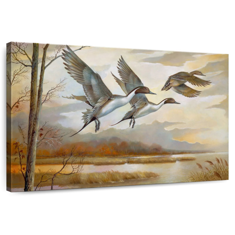 Pintails, 20" H x 30" W