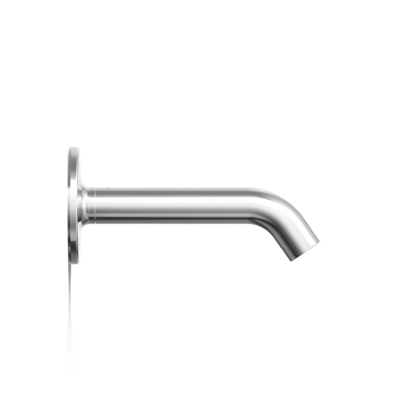 Purist® Wall-Mount Non-Diverter Bath Spout, 35-Degrees, Polished Chrome
