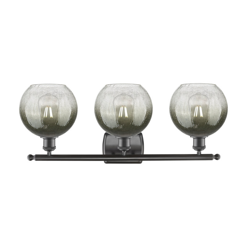 Éclairage pour meuble-lavabo de salle de bain 3 lumières Ballston - Appleton, Bronze frotté à l'huile, Ardoise