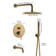 PureEssence Pressure-Balanced (Temperature And Volume) Complete Shower System with Rough in-Valve