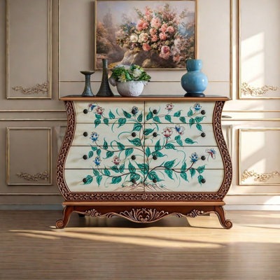 Armoire artistique en forme de vase avec tiroirs