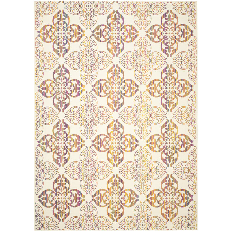 Multicolor Tufted Handmade Rectangular Synthetic Rug