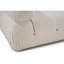 Canapé moderne 3 places, tissu blanc, 114,2 po x 37,4 po x 29,5 po | Cadre en bois et bois aggloméré BEECH | 100% polyester, dossier et accoudoirs amovibles | 28 mousse de mousse pour un confort moelleux | Tissu facile à nettoyer, style de vie éléga