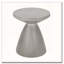 Table d'appoint d'extérieur en béton léger