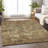 Premium Machine Washable Prisco Brown Rug-478765384