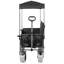 3-In-1 Collapsible Wagon Converts To Bench Convertible Folding Wagon Cart With Canopy &Rear-Mounted Folding Tabletop-330872744