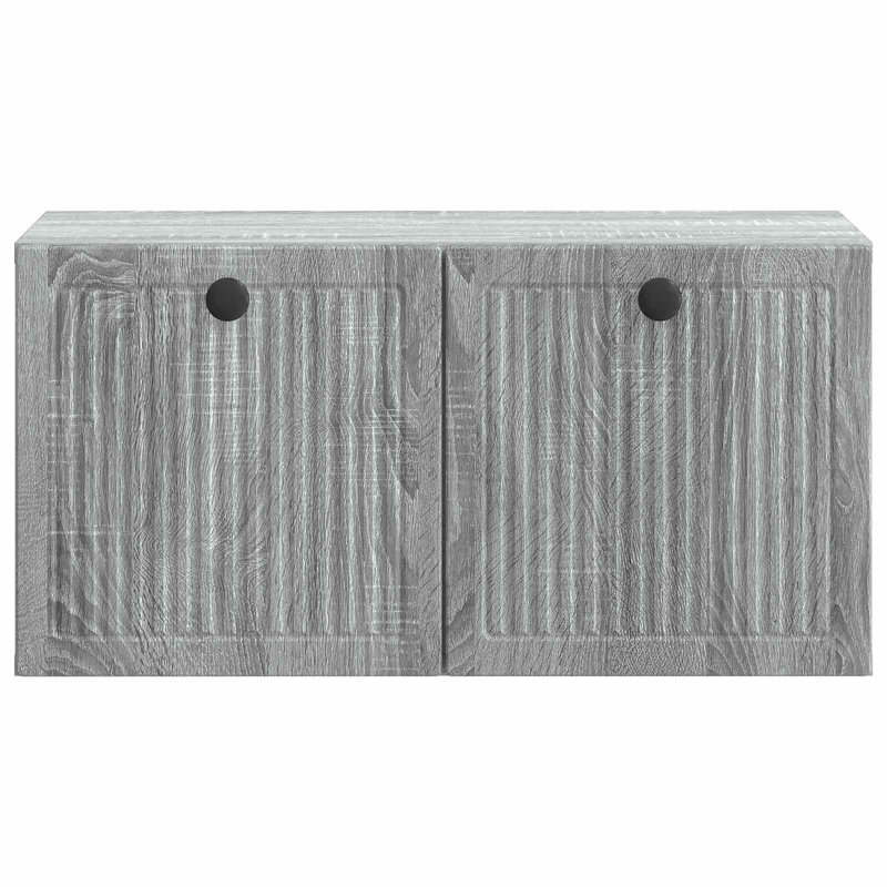TV Stand, 30cm H x 59.5cm L x 31cm W, Grey Sonoma