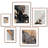 Capullo Wood Picture Frame - Set of 5 with Mat-69944198