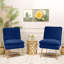 Chaise d'appoint capitonnée de 23,3 po de large Rheece-978829687