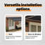 VidaXL Polyester Cover Retractable Patio Awning-125829378-125829382