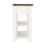 Console moderne en bois de pin massif avec 3 tiroirs et 2 tablettes-1830833609-1830833613