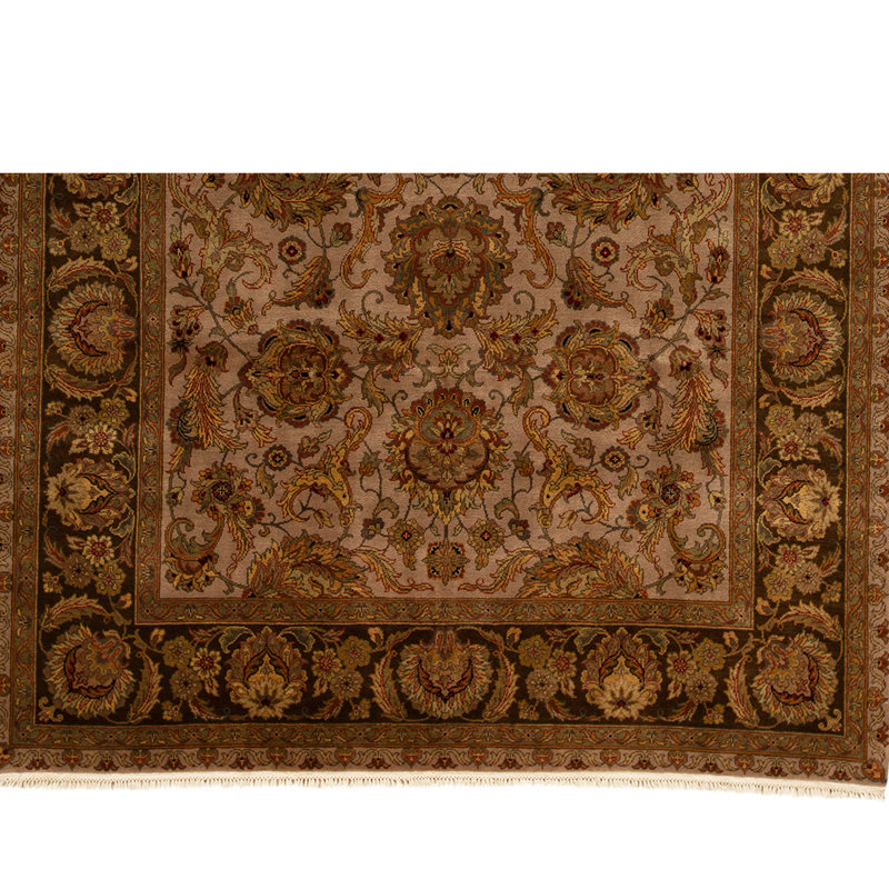 Tapis unique brun / noir 8 pi 11 po x 12 pi One-of-a-Kind