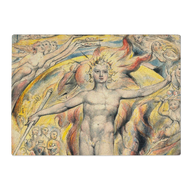 Sun at His Eastern Gate by William Blake Chopping Board, 28.5cm W x 39cm L